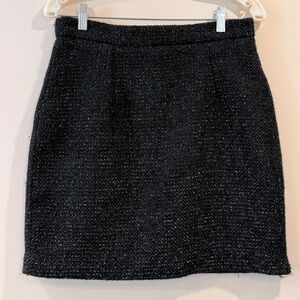 🔥BB Dakota Elegant Black Tweed Skirt🔥